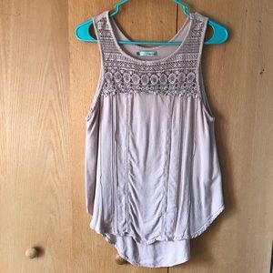 Maurices Tank Lace Yolk